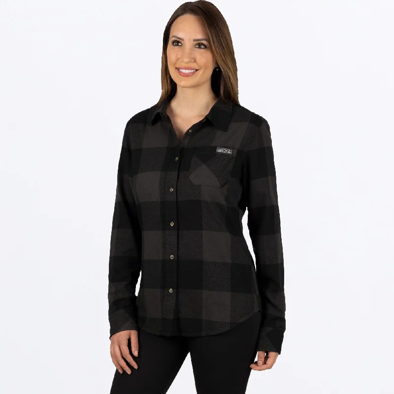 Women's Timber Flannel Shirt Sequined Glittery Shiny