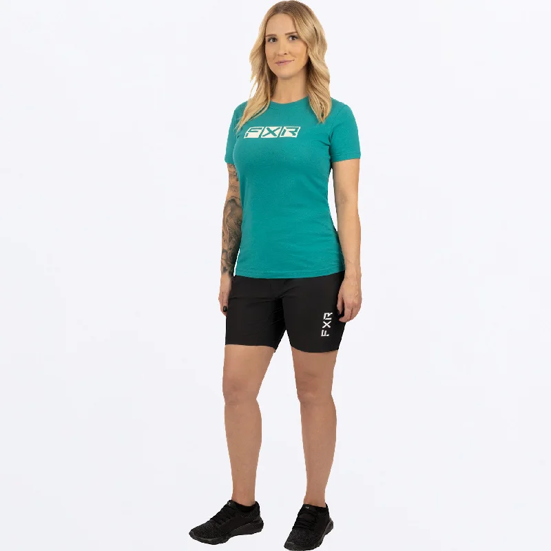 Women's Podium Premium T-Shirt Embroidered Appliqued Beaded