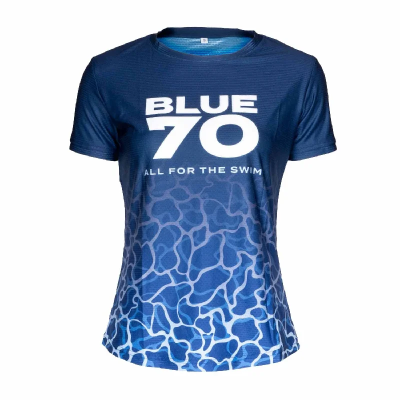 Tech T-Shirt - Women's Reflections Boxy Fit Fitted Loose