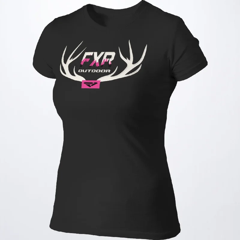 Women's Antler T-Shirt 20S Machine Wash Dry Clean Hand Wash