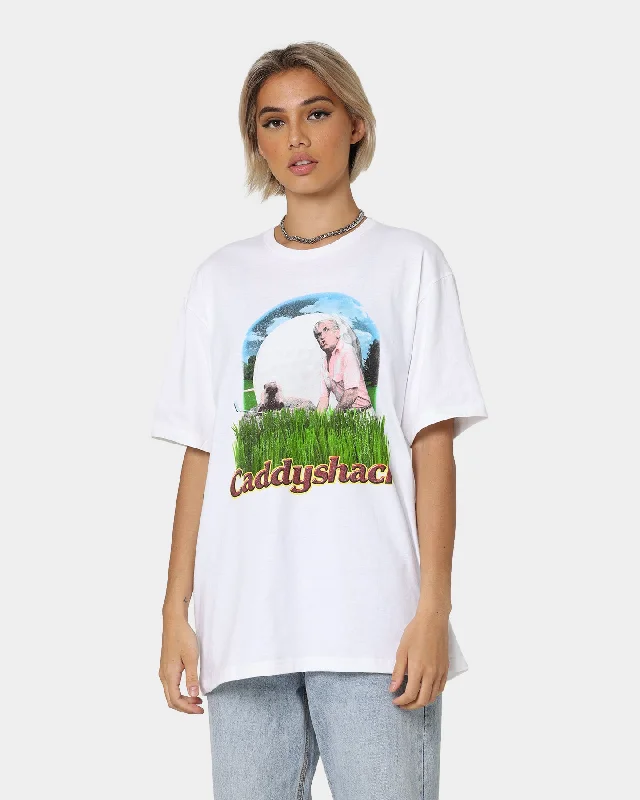 American Thrift X Caddyshack Caddyshack T-Shirt White Faux Fur Fabric Real Fur Fabric Shearling Fabric