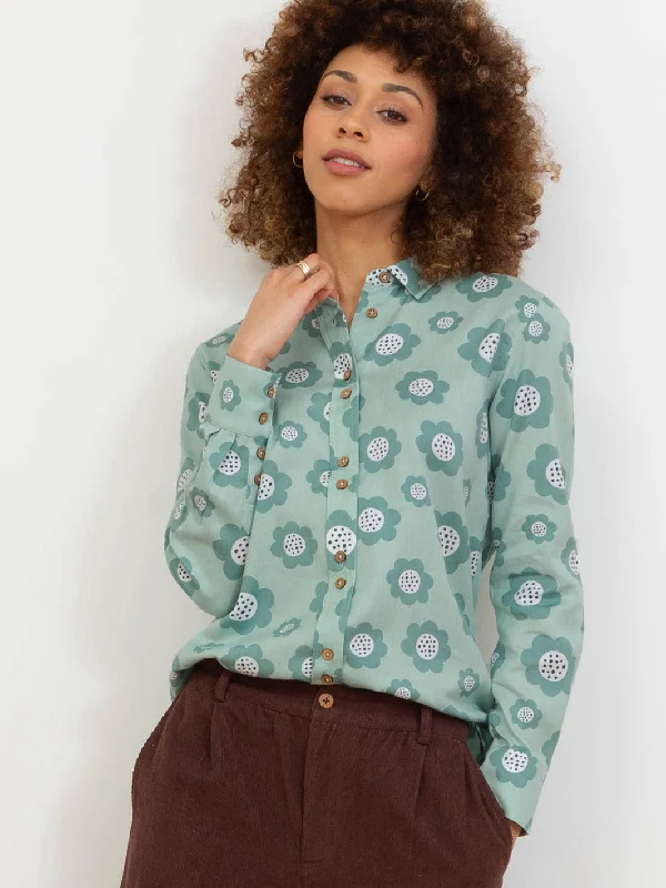 Wimborne fine twill shirt Striped Floral Plaid