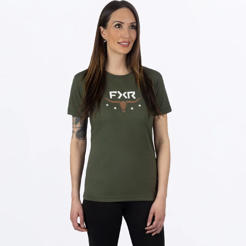 Women's Antler Premium T-Shirt Anti-Shrink Durable Soft