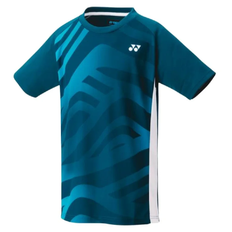 Yonex Junior Tee Shirt Top (Night Sky) Spandex Blend Rayon Blend Denim Blend