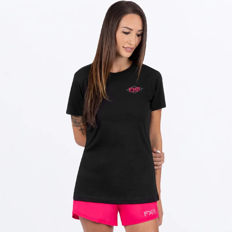 Women's Trophy Premium T-Shirt Collared T-Shirt Boat Neck A-Line