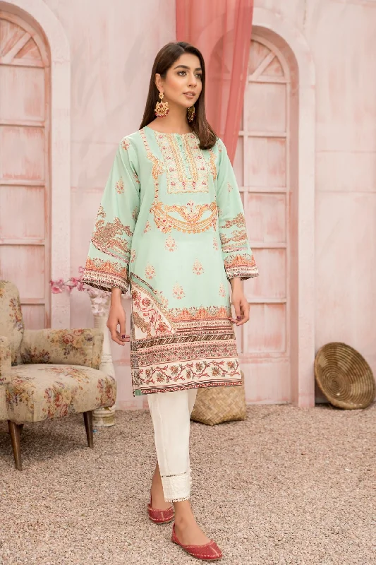 Embroidered shirt - LDS 532 Mesh Blend Leather Blend Suede Blend