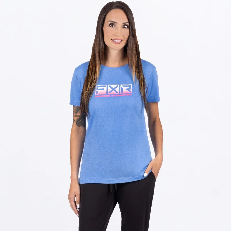 Women's Podium Premium T-Shirt Spandex Blend Rayon Blend Denim Blend