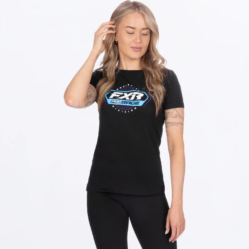 Women's Race Division Premium T-Shirt Thin T-Shirt Open Front Quick Dry