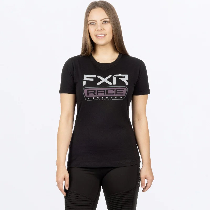 Women's Race Div Premium T-Shirt Real Fur Shearling Chenille