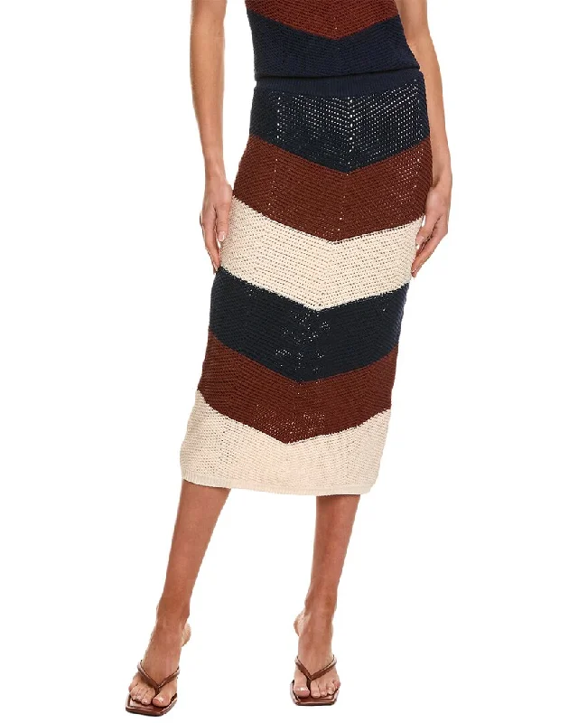 A.L.C. Tia Skirt chiffon skirt flowing