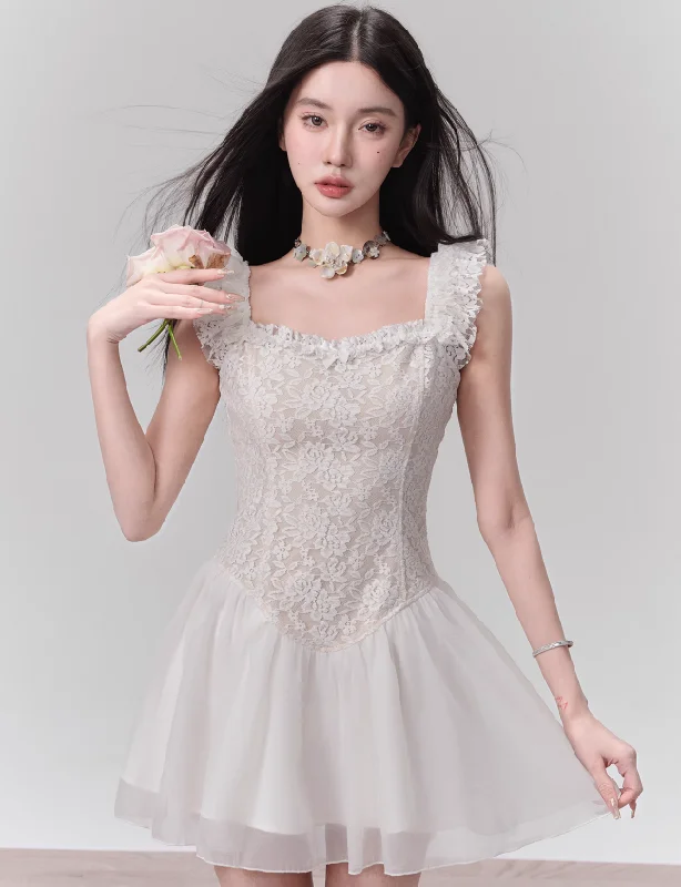 Ballet Dream Romantic Patchwork Dress FRA0122 Tunics Trousers formal