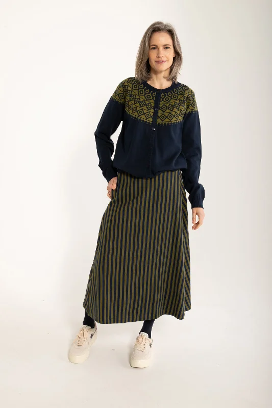 Danefæ København Daneradisse Light Canvas Skirt corduroy skirt durable