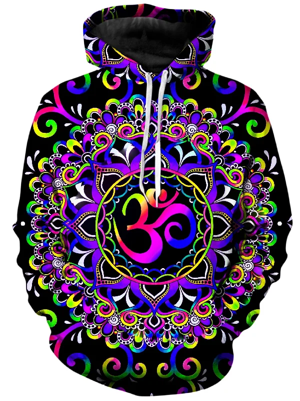 Doodle Ohm Unisex Hoodie Hoodie with Sequins Glamorous Eye-catching