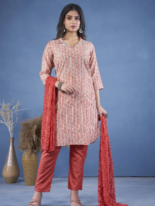 Multi Trendy Designer Readymade Pant Suit With Digital Printed Embroidery Work Fashionable Track Pants