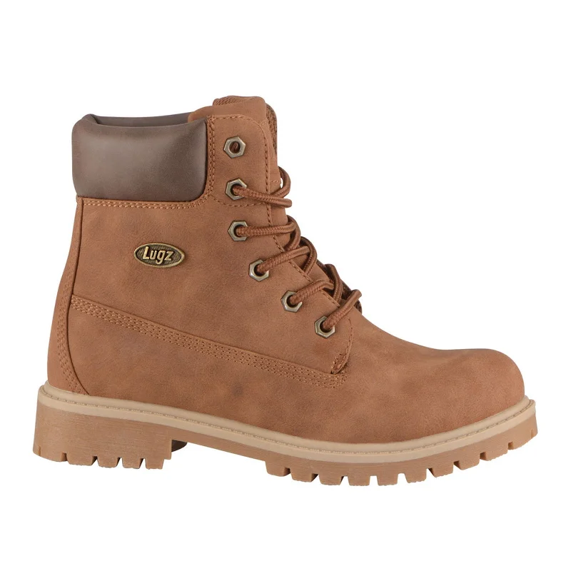Lugz Rucker HI WRUCKRHD-2965 Womens Brown Synthetic Casual Dress Boots Tunics Trendy modern