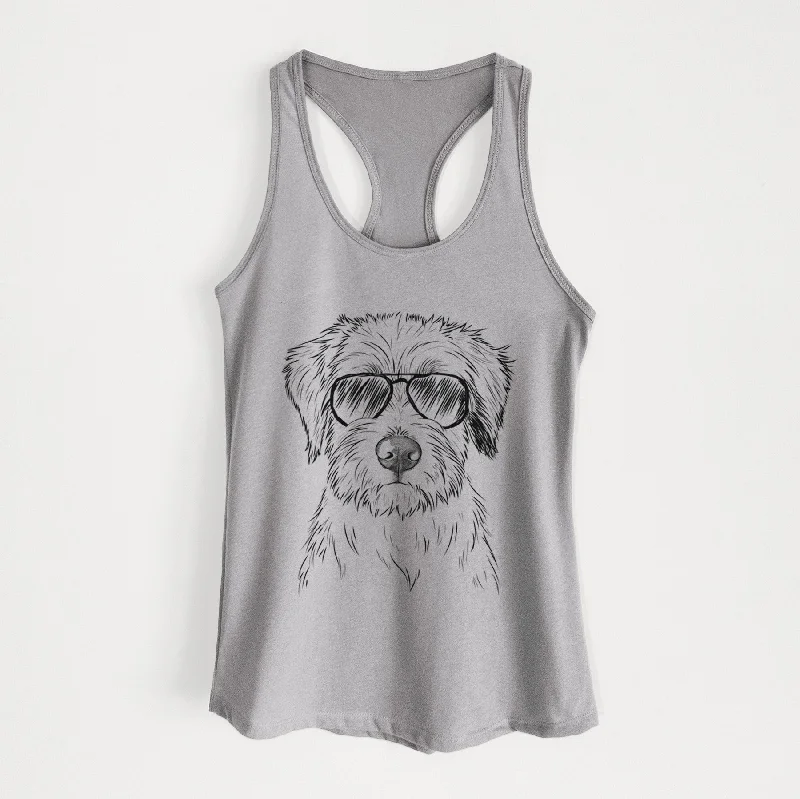 Marek the Bernedoodle - Women's Racerback Tanktop comfortable tank top