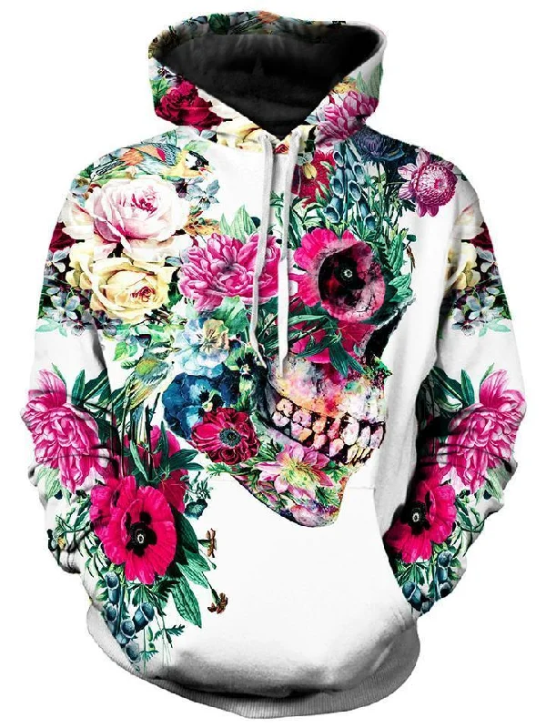 Floral Dorian Kids Hoodie Hoodie with Hem Embroidery Detailed Premium