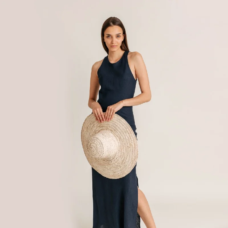 Sundown Linen Slip Dress Tunics Versatile functional