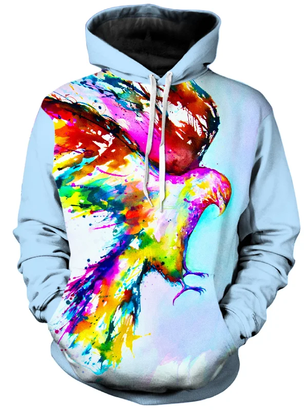 Faust Unisex Hoodie Hoodie with Frayed Bohemian Relaxed