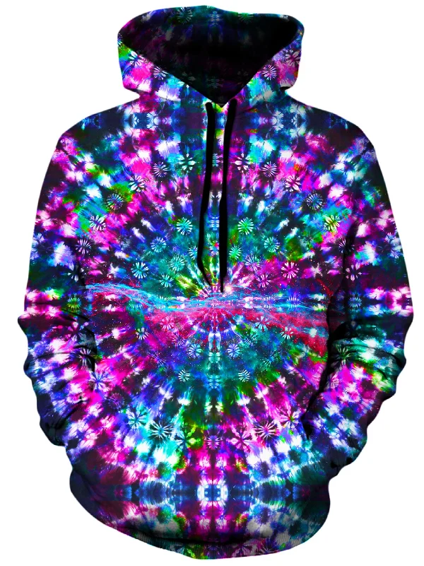 Future Dye Unisex Hoodie Hoodie with Bell Sleeves Flared Feminine