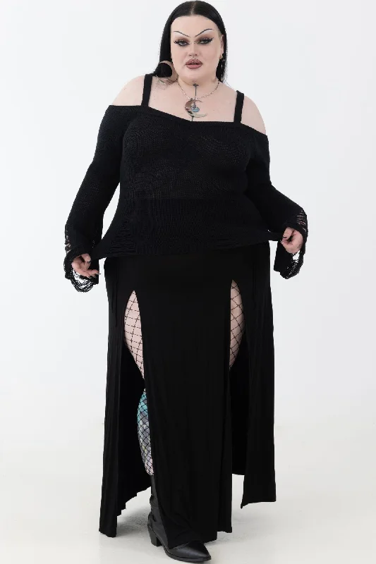Night Widow Sweater [PLUS] Neon Metallic Matte