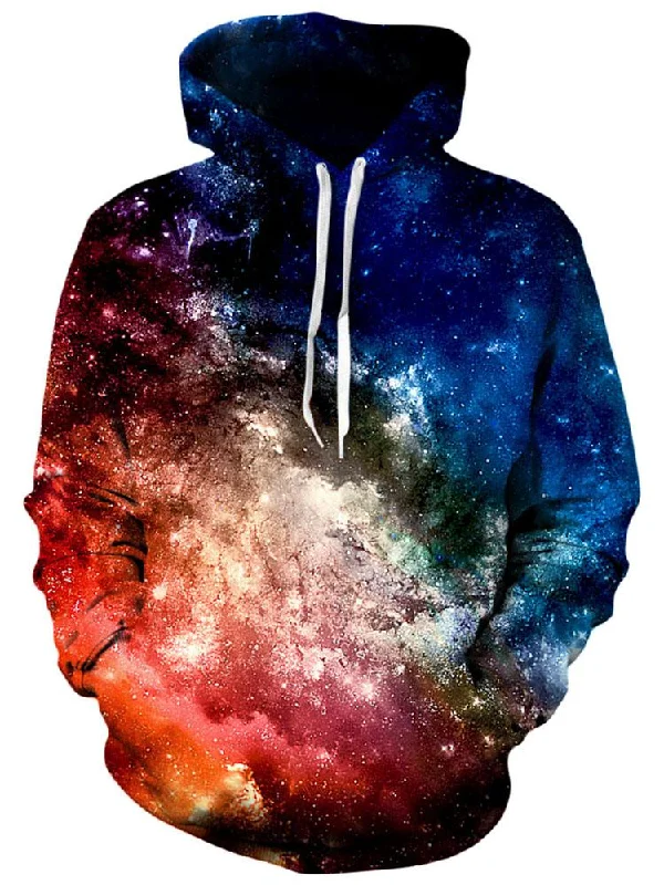 Big Bang Unisex Hoodie Hoodie with Hem Frayed Vintage Worn