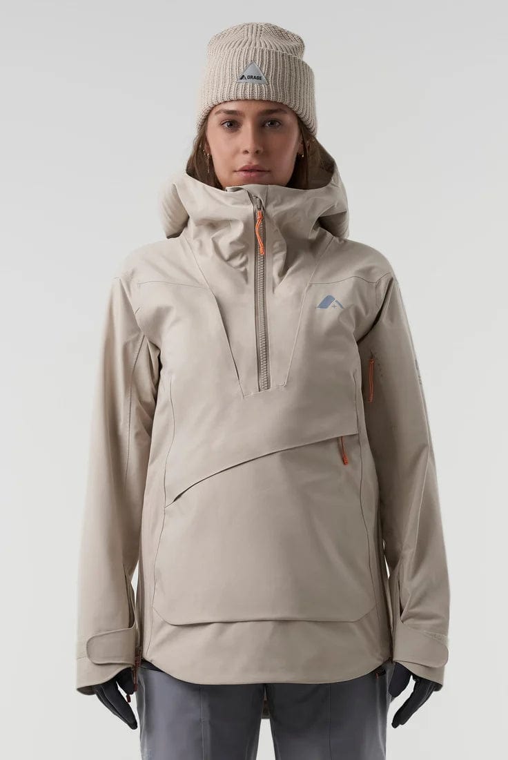 ORAGE JACKET MTN-X TORNGAT 3L ANORAK Faux Fur Fabric Real Fur Fabric Shearling Fabric