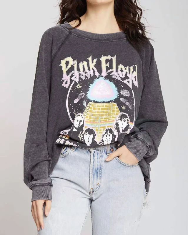 Pink Floyd The Dark Side Of The Moon Sweatshirt In Black Hooded Sweatshirt Casual Wear Street Style