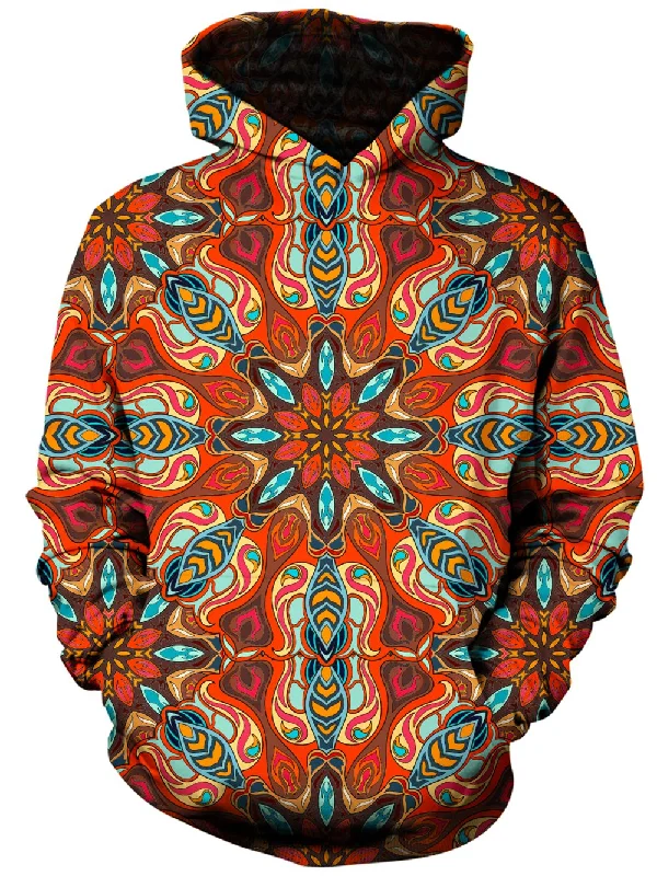 Orange Dream Unisex Hoodie Hoodie with Color Block Contrast Stylish