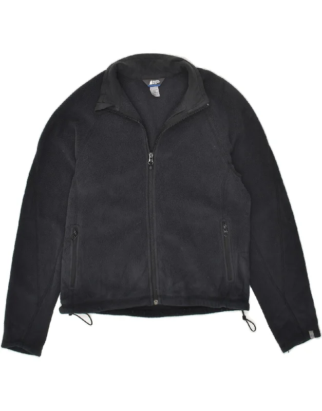 MOUNTAIN EQUIPMENT Womens Petite Fleece Jacket UK 12 Medium Grey Polyester Wool Jacket Cashmere Jacket Tweed Jacket