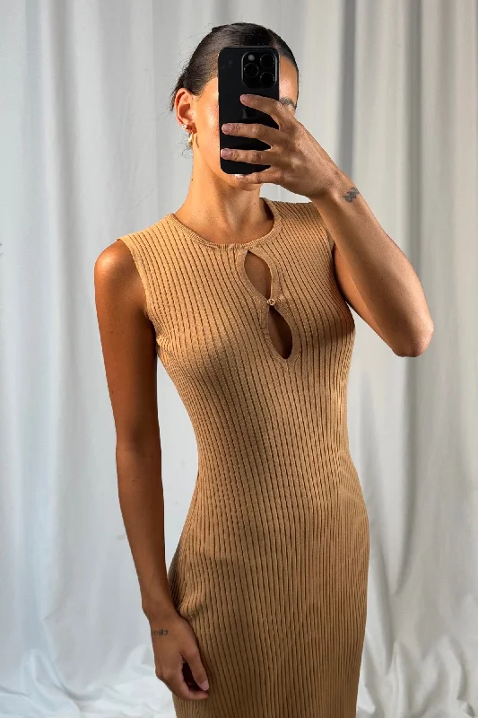 Misha Dress Latte Tunics Brand named