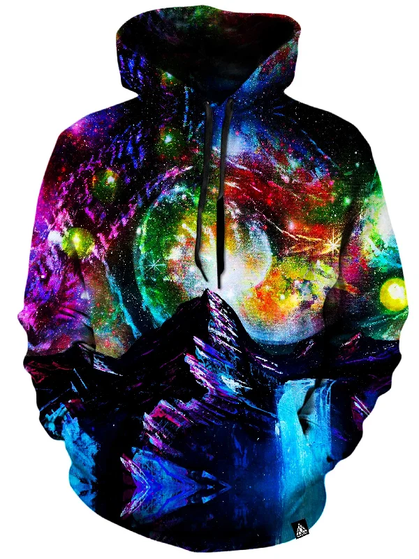 Elevate Space Unisex Hoodie Hoodie with Bell Sleeves Flared Feminine