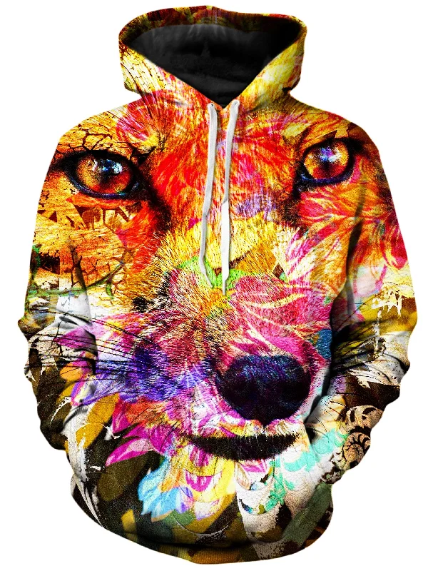 Sly Fox Unisex Hoodie Hoodie with Side Slits Relaxed Casual