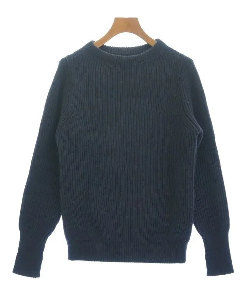 ANDERSEN-ANDERSEN Sweaters Mesh Fabric Canvas Fabric Denim Fabric