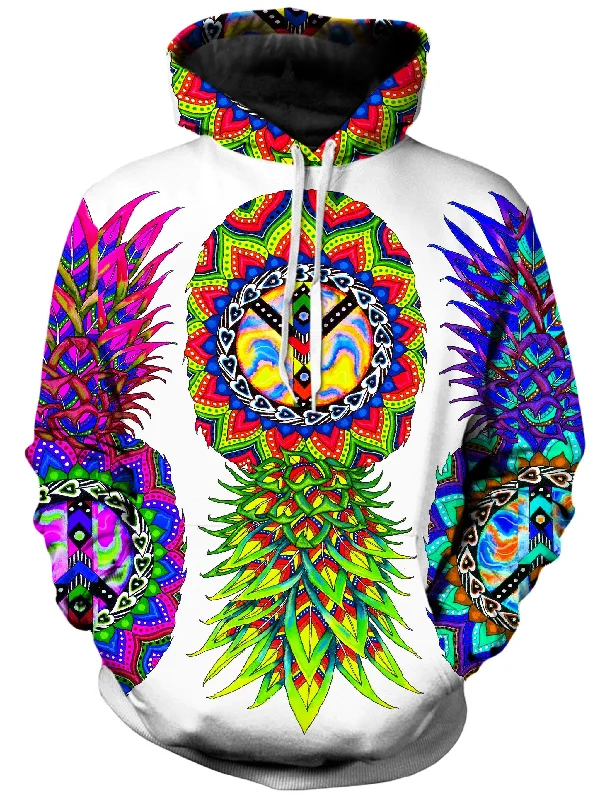 Ananas Trio Unisex Hoodie Hoodie with Hem Drawcord Adjustable Customizable