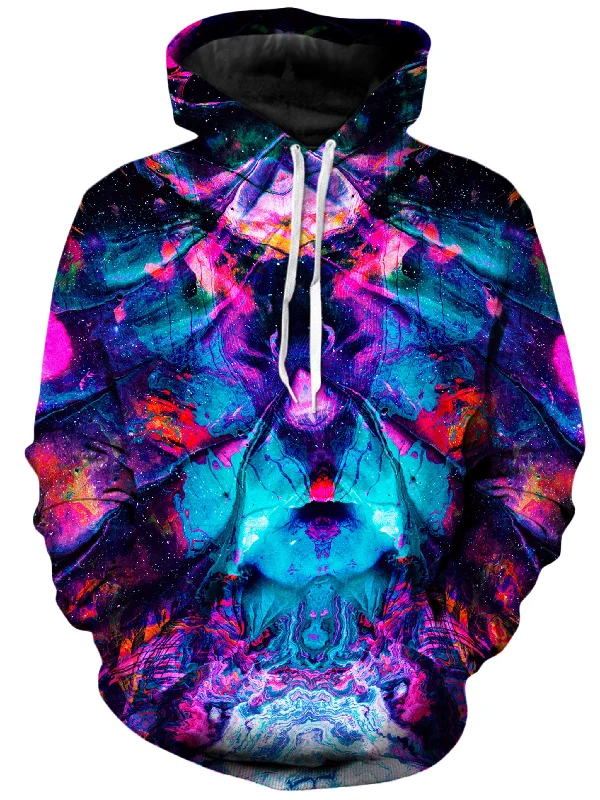 Supine Unisex Hoodie Hoodie with Hem Raw Edge Edgy Unfinished