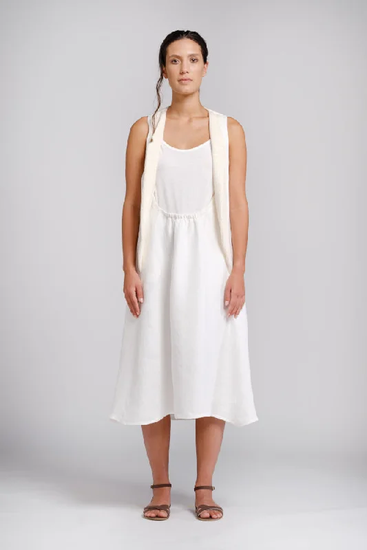 Natural hemp dress Tunics Fall fleece