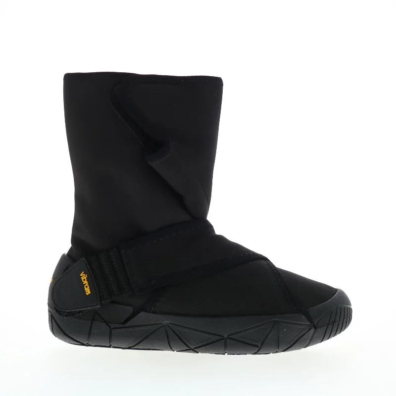 Vibram Artic Grip Waterproof 18WCG01 Womens Black Canvas Casual Dress Boots Tunics Designer luxury