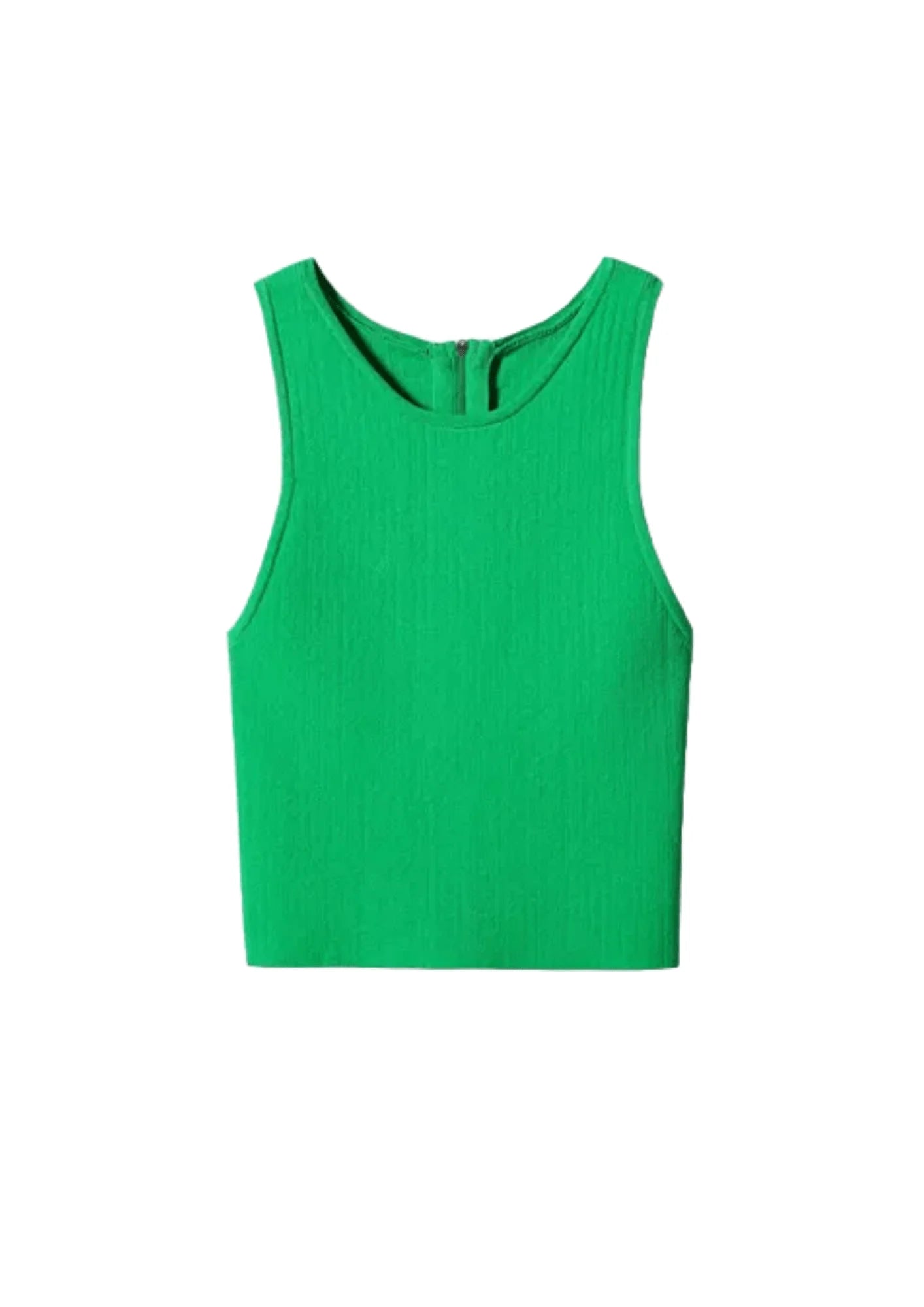 GREEN TANK TOP bronze tank top