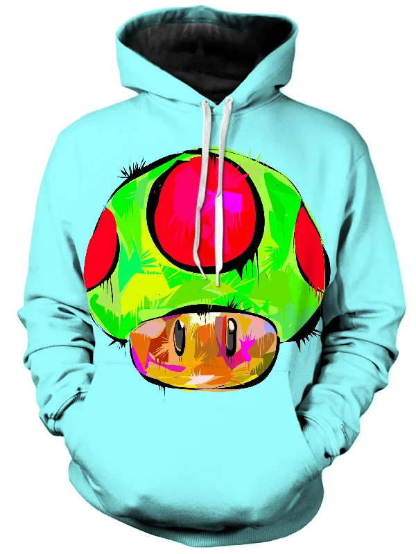 1 Up Unisex Hoodie Hoodie with Half-Zip Sporty Casual