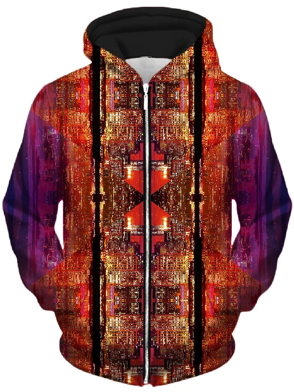 Future Giza Unisex Zip-Up Hoodie Hoodie Jacket Zipper Layering