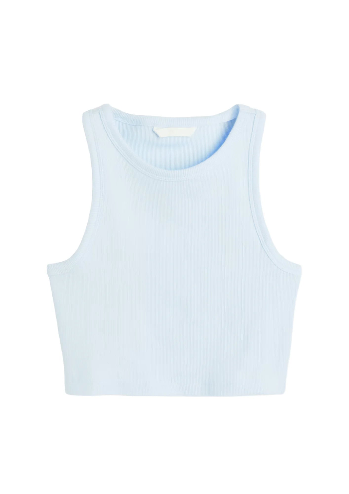 LIGHT BLUE TANK TOP casual tank top