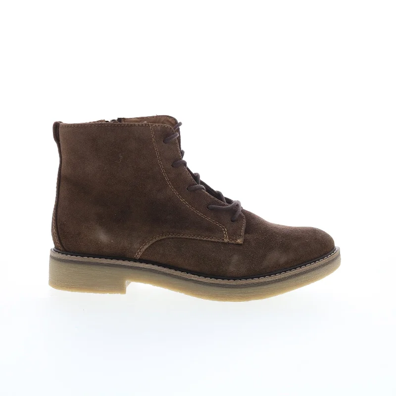 Comfortiva Resee CT0025520 Womens Brown Suede Zipper Casual Dress Boots Tunics Fashionable trendy