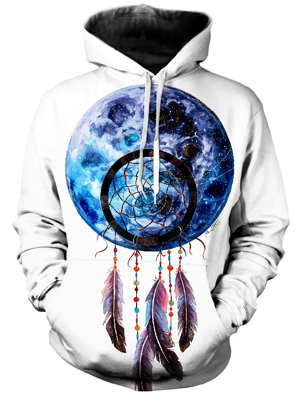 Moon Catcher Unisex Hoodie Hoodie with Longline Fit Extended Stylish
