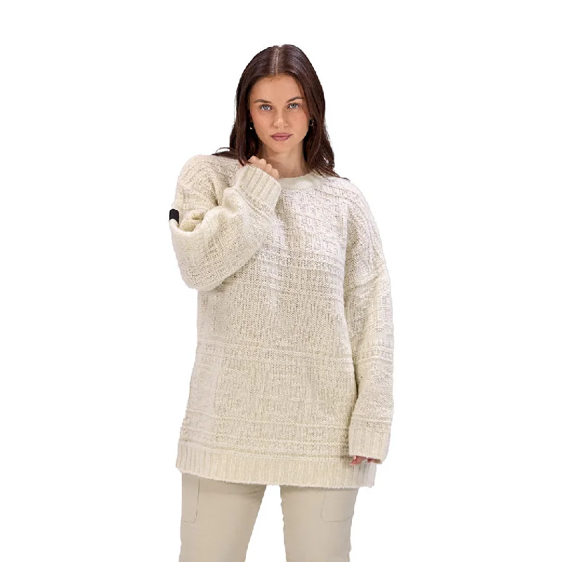 Dahlia W Monochrome Sweater Iron Safe Non-Iron Wrinkle Free