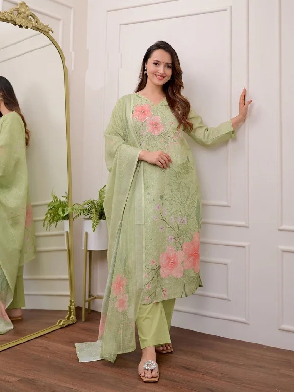 Multi Trendy Readymade Pant Suit With Embroidery Work Trendy Velvet Pants