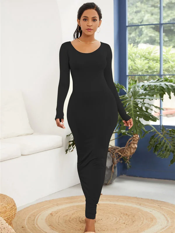 Women's tank top long dress fashion personality dresses stretchy tank top