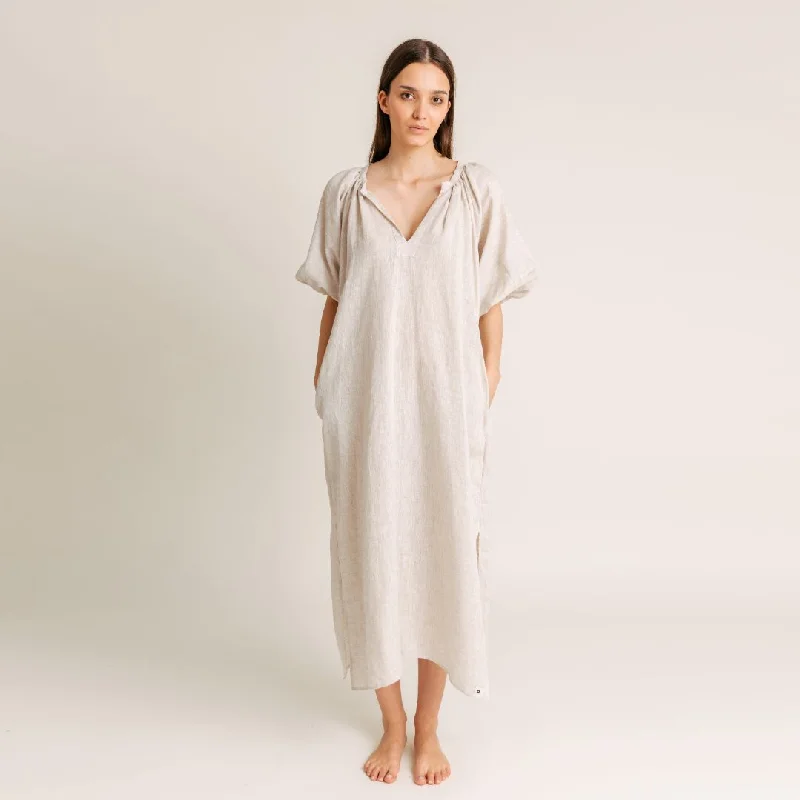 Isabelle Linen Dress Tunics Luxurious high-end