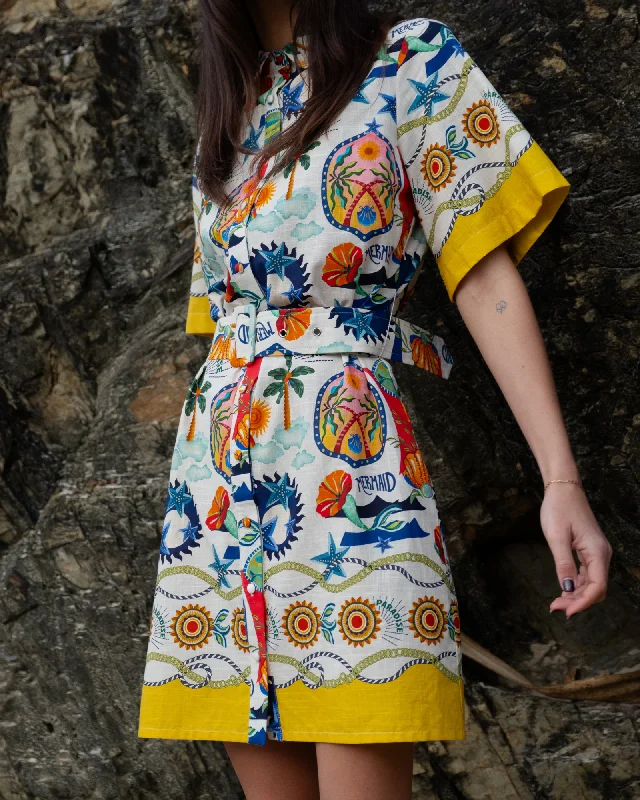 Portofino Dress - Mermaids Paradise Tunics Stylish modern