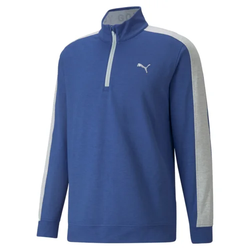 'T7 1/4 Zip' CLOUDSPUN SWEATER -  MEN Houndstooth Herringbone Solid